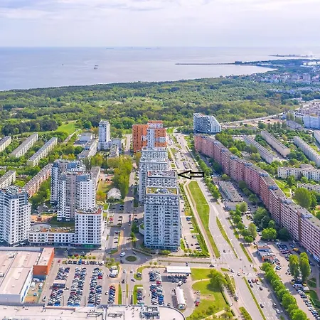 Hello Apartments 4 Oceany Z Prywatnym Parkingiem Danzig Exterior foto